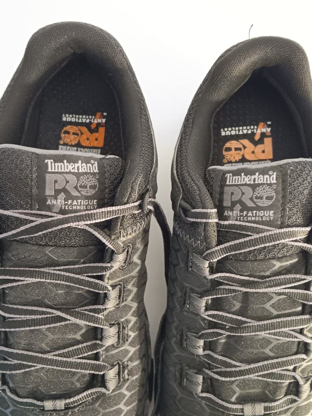 TIMBERLAND PRO INTERCEPT ATHLETIC STEEL -TOE WORK SNEAKER - GRAY -11M